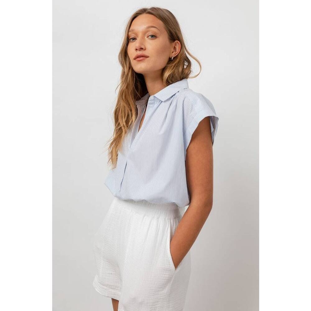 Rails Leighton Gauze Shorts White XL NWT Casual Coastal Grandmother Beach Luxe - Picture 2 of 6